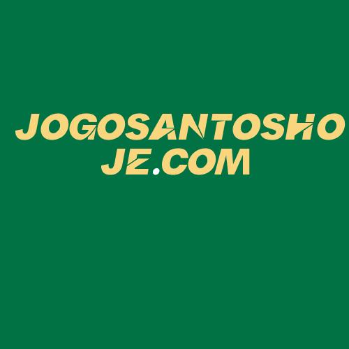 Logo da JOGOSANTOSHOJE